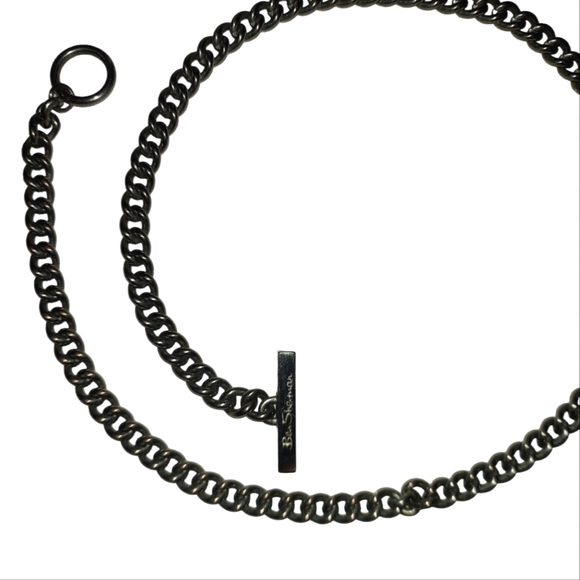 Ben Sherman heavy silver chain 1.3oz - Picture 3 of 4